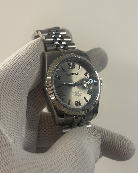 Seiko Mod Silber 36mm